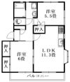 ビレッジ夢の間取り画像