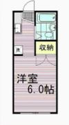 平山第一コーポの間取り画像