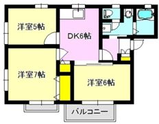 ヴィラージュA棟の間取り画像
