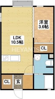 アミーハウス白鳥の間取り画像