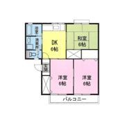 メゾン来光 Cの間取り画像