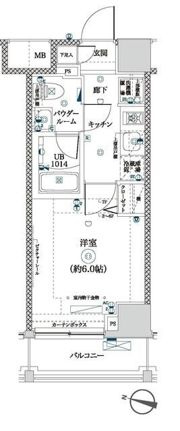 La Douceur吉野町の間取り画像