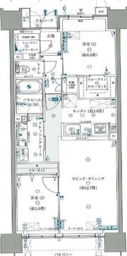 ザサンズ熊本城公園の間取り画像