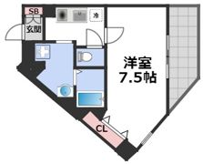 SWISS難波西の間取り画像