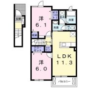 シンビオーシェの間取り画像