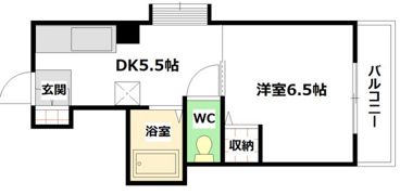 クレセントハウスの間取り画像