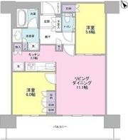 ザ・パークハウス中之島タワーの間取り画像