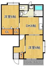 エスポワール新町の間取り画像