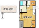 INVEST長津の間取り画像
