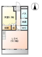 フォレスト壱番館の間取り画像