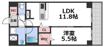 カーサヴェルデ東小橋の間取り画像