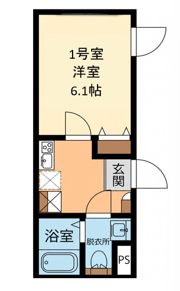 メゾン・ド・ロゼ川崎の間取り画像