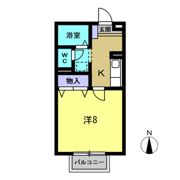 エスペランサ上池の間取り画像