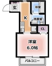 オネストビルの間取り画像