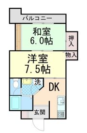 フェスタ待兼山の間取り画像