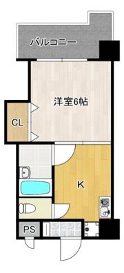 クレストJの間取り画像