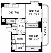 レジデンス住吉の間取り画像