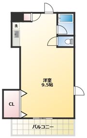リズ松が丘の間取り画像