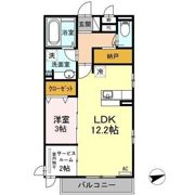 ノール リヴィエール トロワの間取り画像
