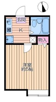 ユースフォーラム西瑞江Bの間取り画像
