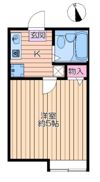 ユースフォーラム西瑞江Bの間取り画像