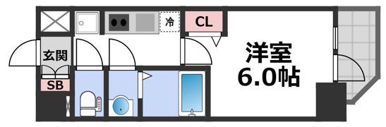 プレサンス新深江ディレットの間取り画像