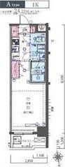 リヴシティ今池の間取り画像