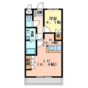 グランドパレス長泉Dの間取り画像
