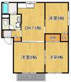 アベニュー西尾A棟の間取り画像