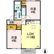 ファミリア泉の間取り画像