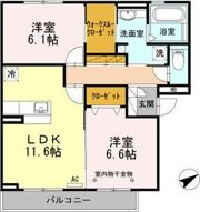 フレシールKの間取り画像
