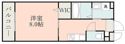 ラ・シック大津Ⅱの間取り画像