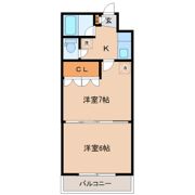 イーグルハイツ宮町の間取り画像