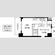 S-RESIDENCE江坂の間取り画像
