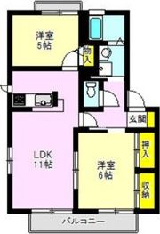 セレナーデの間取り画像