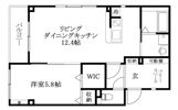 フォブール平和通の間取り画像