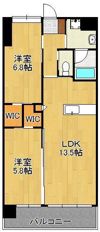 ウィングス八幡駅前の間取り画像