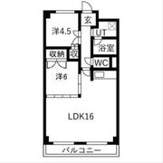 グレースフルハイツ1号館の間取り画像