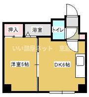 キャッスル中島の間取り画像