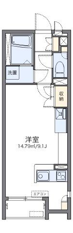 レオネクストパレフルールの間取り画像
