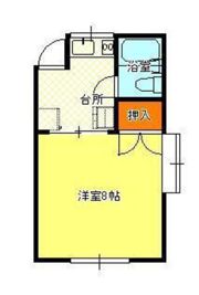 水原コーポの間取り画像