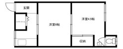 昭和台ハイツの間取り画像