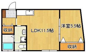NAKAI・Mの間取り画像