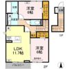 ホワイエ国富の間取り画像