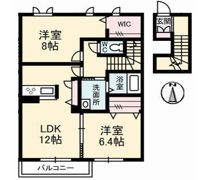 パーシモンの間取り画像