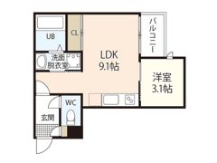 Regalest Bonheur 4の間取り画像