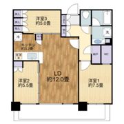 シティタワー広島の間取り画像