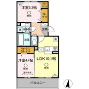 クレリアの間取り画像