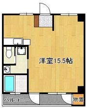 コーポ川口の間取り画像