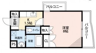 ドルチェ五日市中央の間取り画像